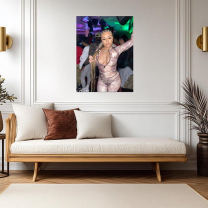 Latto | American Rapper Poster | Hip Hop Music Wall Art - Music Poster