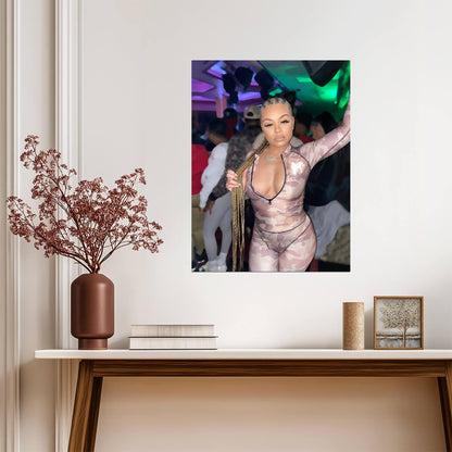 Latto | American Rapper Poster | Hip Hop Music Wall Art - Music Poster