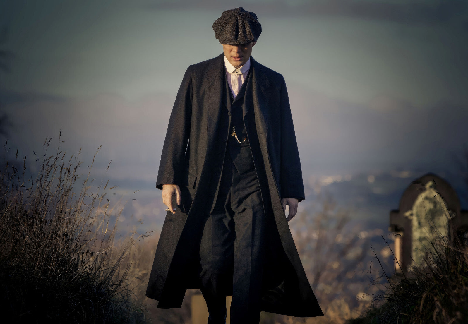 Peaky Blinders Thomas Shelby | Cillian Murphy TV Show Poster | British Crime Drama Art - Movies & TV Poster