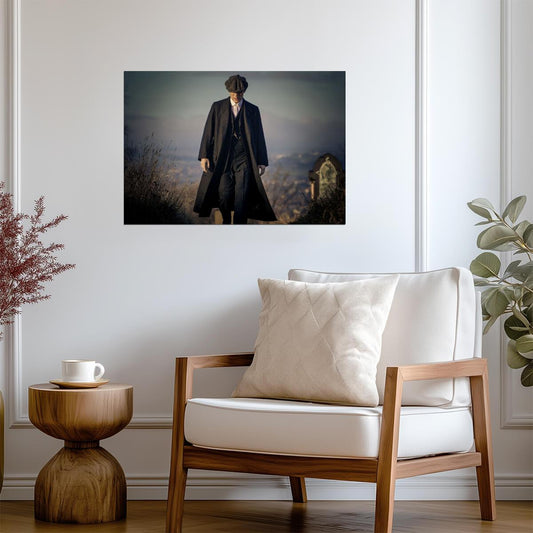 Peaky Blinders Thomas Shelby | Cillian Murphy TV Show Poster | British Crime Drama Art - Movies & TV Poster