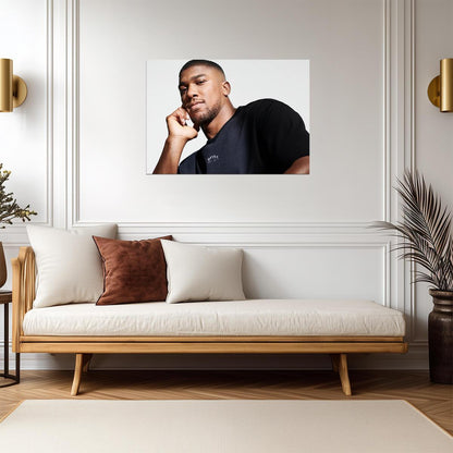 Anthony Joshua | Heavyweight Boxing Poster | Sports Legend Portrait - Sports Poster