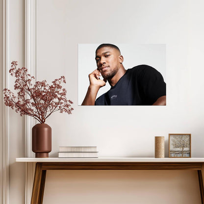 Anthony Joshua | Heavyweight Boxing Poster | Sports Legend Portrait - Sports Poster