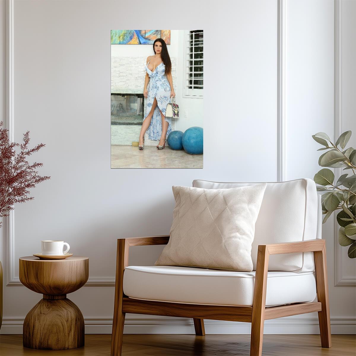 Lana Rhoades Print | Hot Model Poster - Celebrities Poster