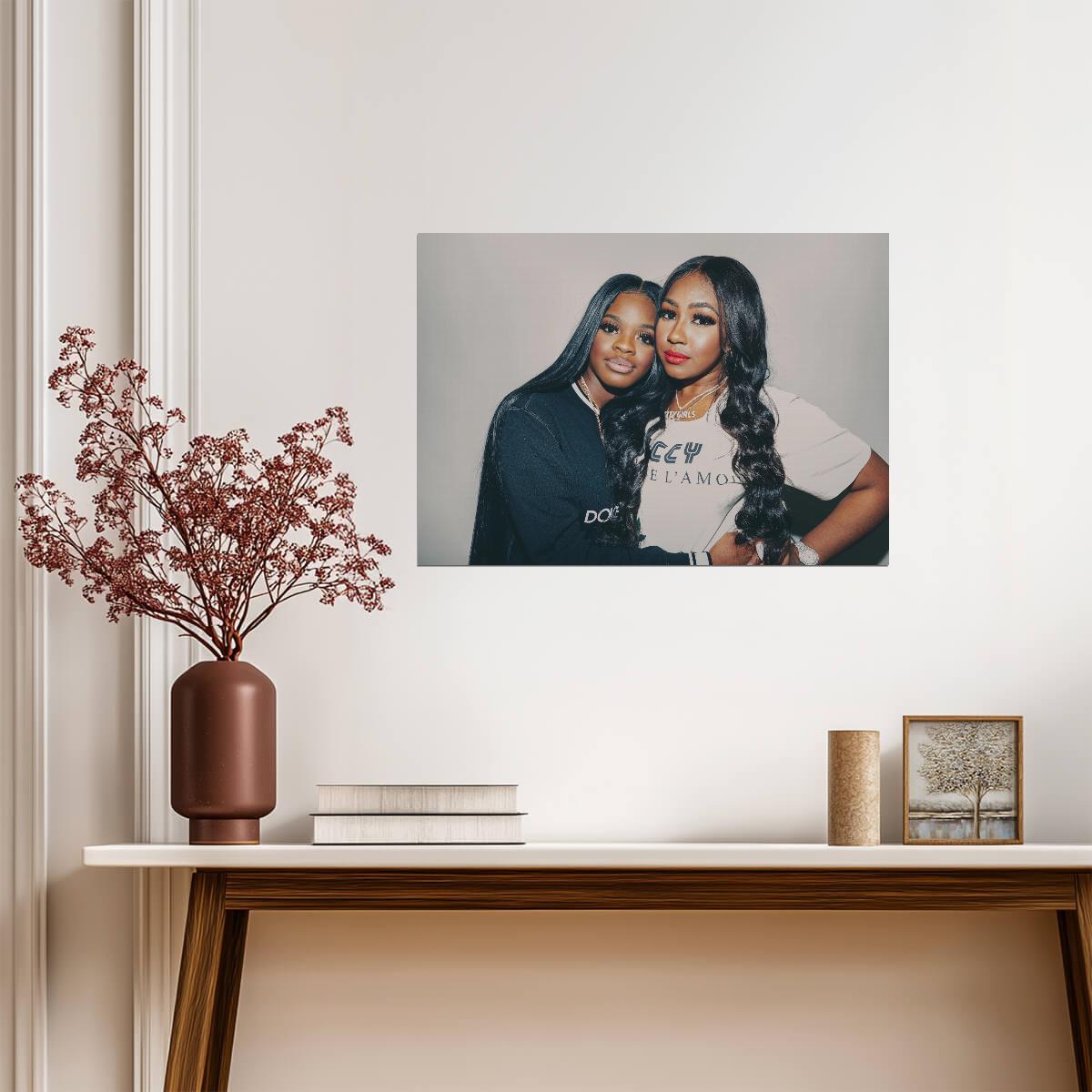 City Girls | Miami Rappers | Music Fan Poster - Music Poster