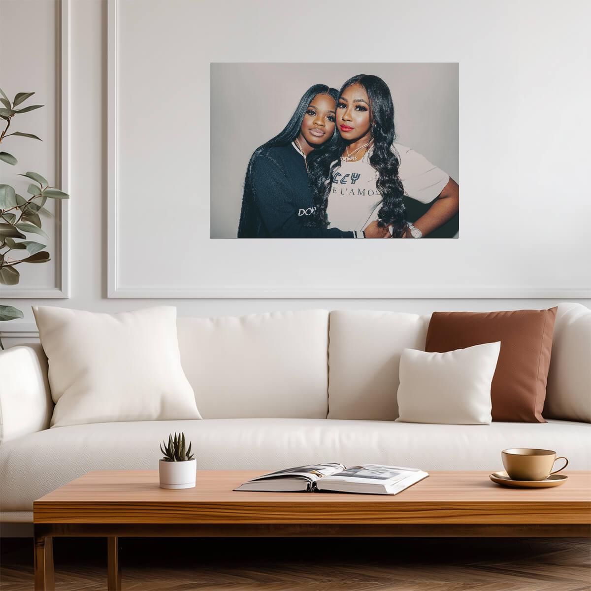 City Girls | Miami Rappers | Music Fan Poster - Music Poster