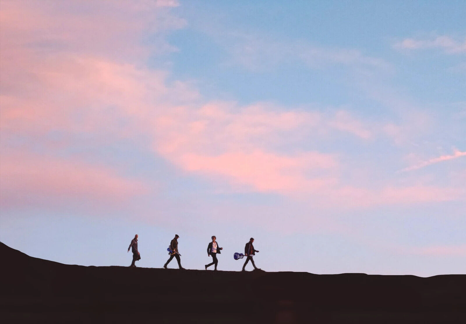 Coldplay Band Silhouette | Music Poster | Alternative Rock Wall Art - Music Poster