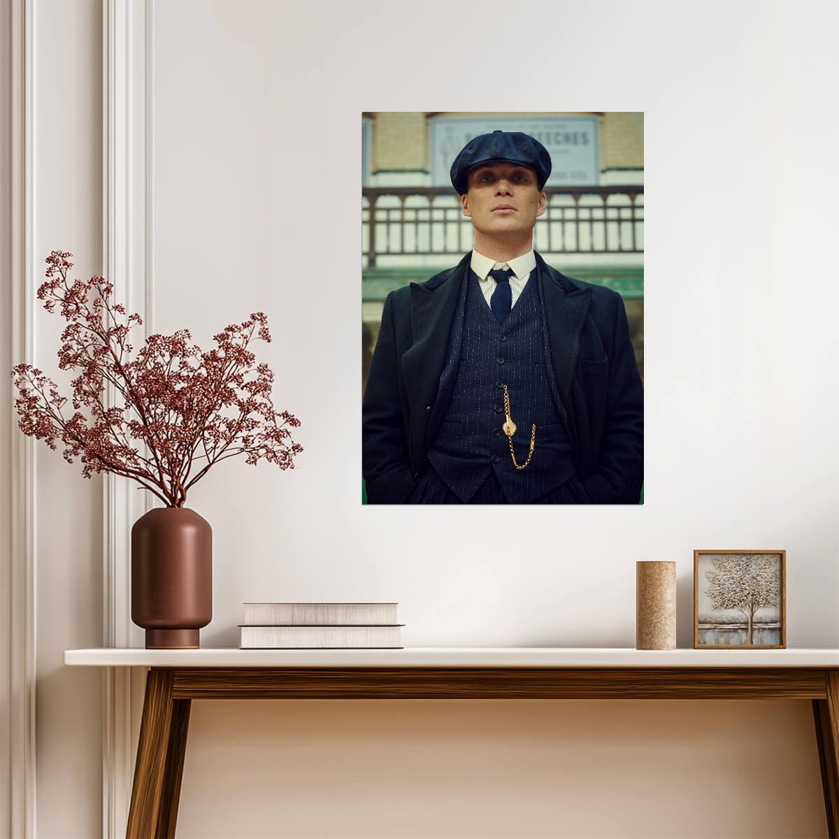 Cillian Murphy as Thomas Shelby | TV Show Poster | Peaky Blinders Art - Movies & TV Poster