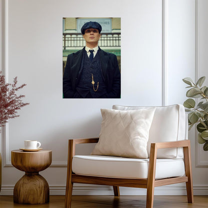 Cillian Murphy as Thomas Shelby | TV Show Poster | Peaky Blinders Art - Movies & TV Poster