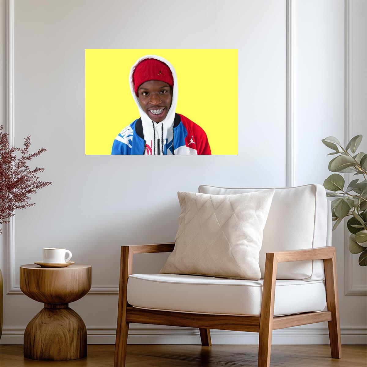 Quando Rondo | Modern Hip Hop Poster | Rapper Portrait Wall Art - Music Poster