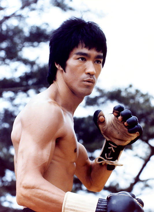Bruce Lee Martial Arts Pose | Classic Movie Poster | Kung Fu Legend - Celebrities Poster