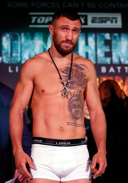 Vasiliy Lomachenko World Champion | Boxing Poster | Weigh-In Photography - Sports Poster