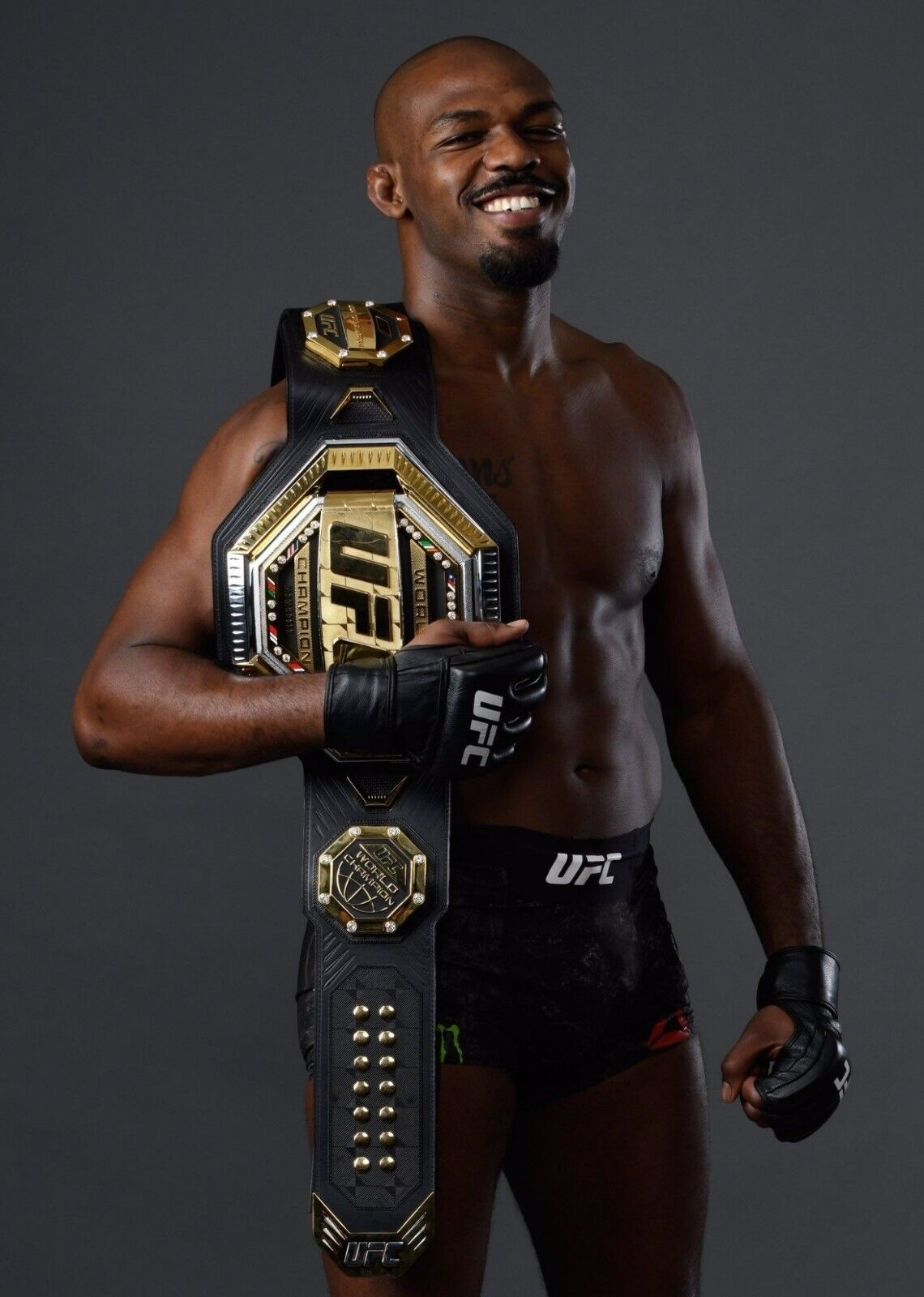 Jon Jones UFC Champion | MMA Fighter Poster | Sports Legend Wall Art - Sports Poster