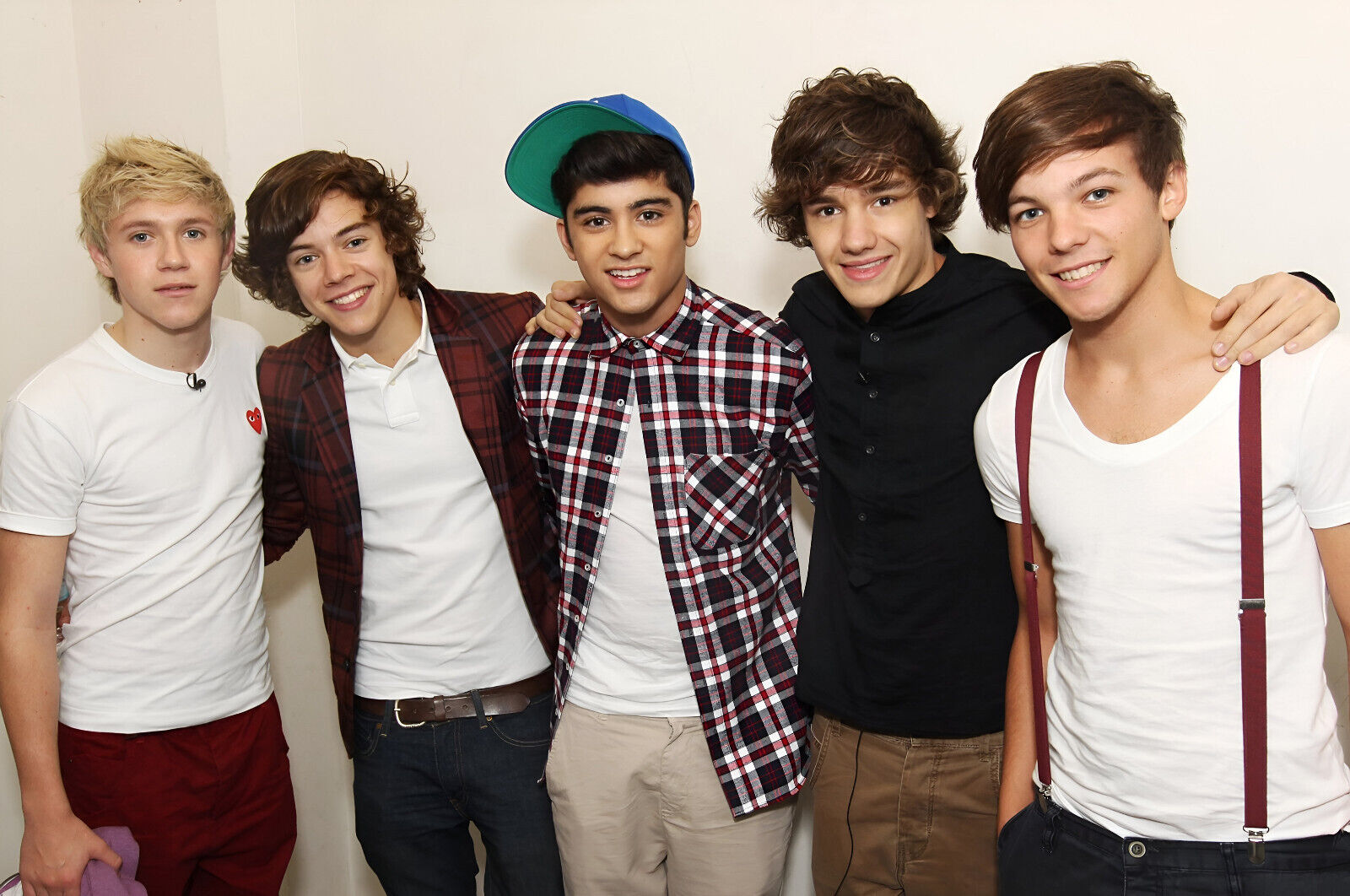 One Direction Early Years Group Photo | Nostalgic Pop Music Poster | Boy Band Wall Art - Music Poster