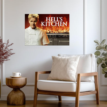 Gordon Ramsay | Warm Tone Art | Food Lover Poster - Celebrities Poster