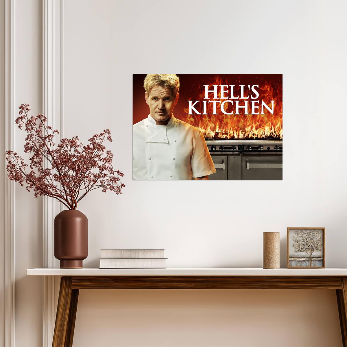 Gordon Ramsay | Warm Tone Art | Food Lover Poster - Celebrities Poster