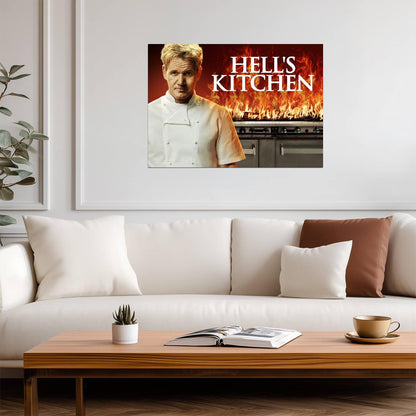 Gordon Ramsay | Warm Tone Art | Food Lover Poster - Celebrities Poster