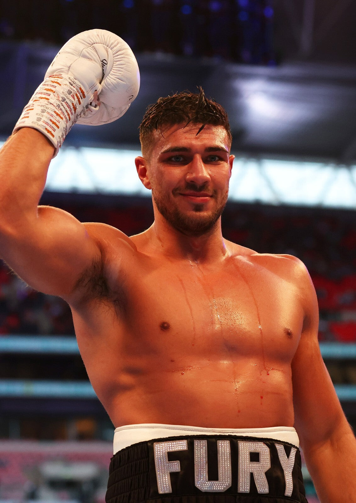Tommy Fury Victory Pose | Professional Boxing Poster | Sports Photography Wall Art - Sports Poster