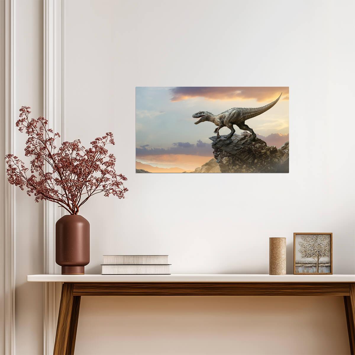 Dinosaur | Jurrasic Creature | Digital Art Poster - Graphic & Art Poster