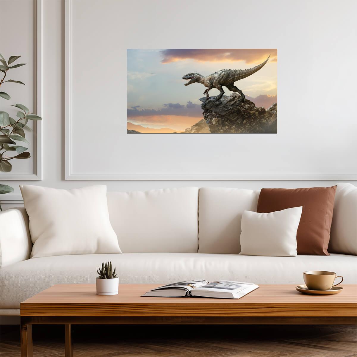 Dinosaur | Jurrasic Creature | Digital Art Poster - Graphic & Art Poster