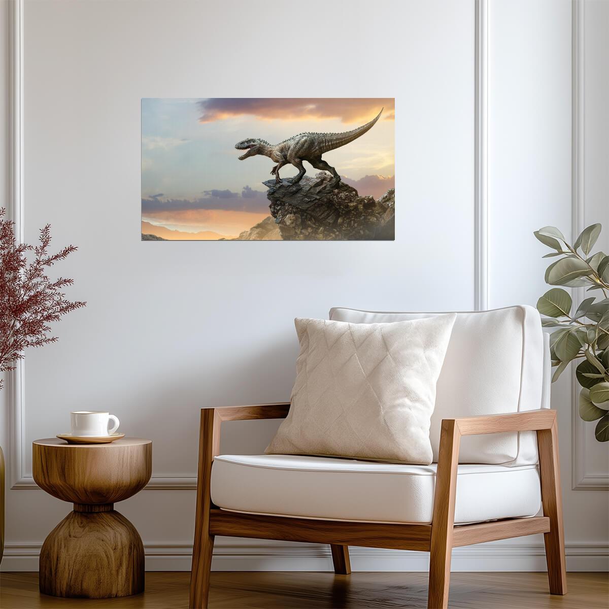 Dinosaur | Jurrasic Creature | Digital Art Poster - Graphic & Art Poster