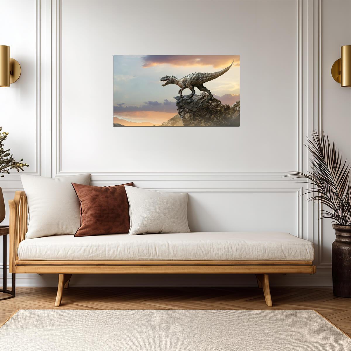 Dinosaur | Jurrasic Creature | Digital Art Poster - Graphic & Art Poster