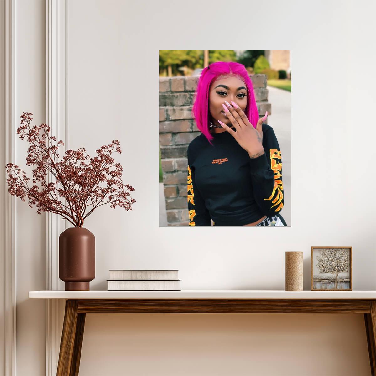 Asian Doll | Female Rapper Poster | Hip Hop Art - Music Poster