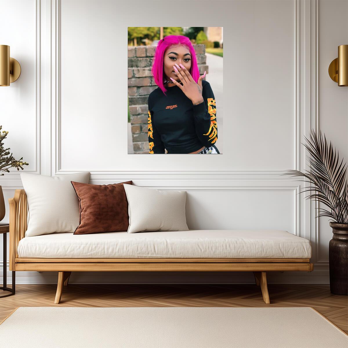 Asian Doll | Female Rapper Poster | Hip Hop Art - Music Poster