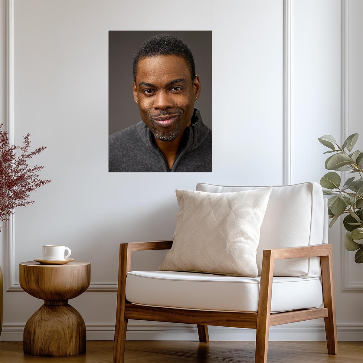 Chris Rock | Humorist Art | Funny Wall Poster - Celebrities Poster