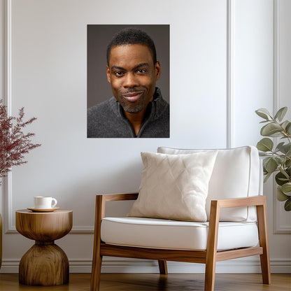 Chris Rock | Humorist Art | Funny Wall Poster - Celebrities Poster