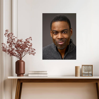 Chris Rock | Humorist Art | Funny Wall Poster - Celebrities Poster