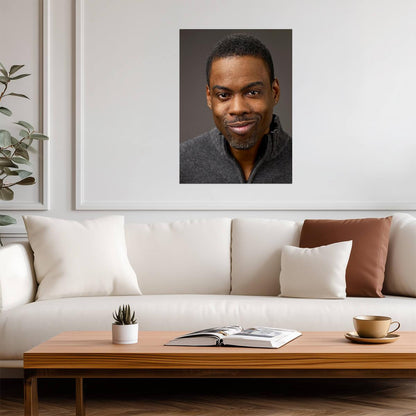 Chris Rock | Humorist Art | Funny Wall Poster - Celebrities Poster