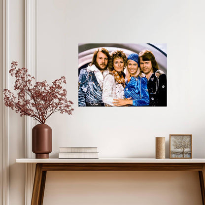 Abba Dancing Queen Era | Band Poster | Disco Legend Art - Music Poster