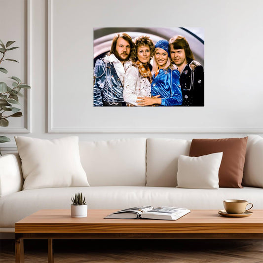 Abba Dancing Queen Era | Band Poster | Disco Legend Art - Music Poster