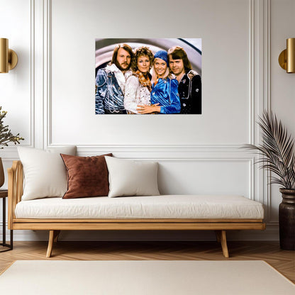 Abba Dancing Queen Era | Band Poster | Disco Legend Art - Music Poster