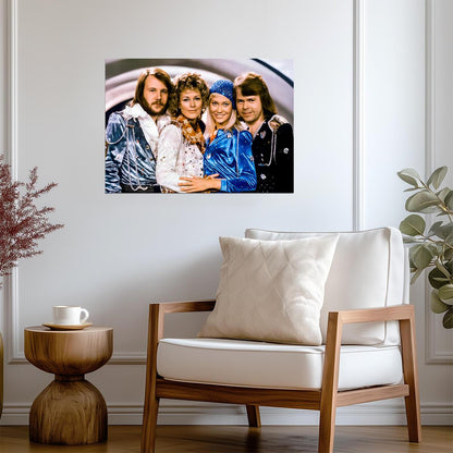 Abba Dancing Queen Era | Band Poster | Disco Legend Art - Music Poster