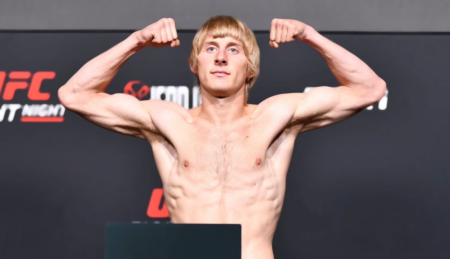 Paddy The Baddy Pimblett UFC Weigh-In | MMA Poster | Combat Sports Wall Art - Sports Poster