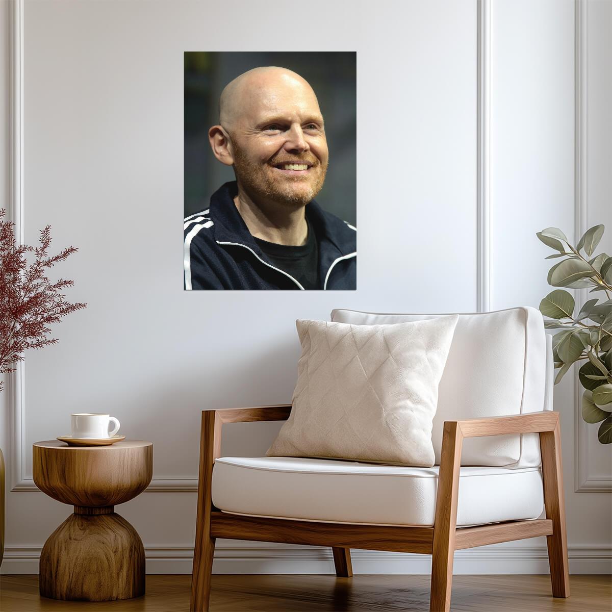 Bill Burr | Podcast Host Art | Funny Poster - Celebrities Poster