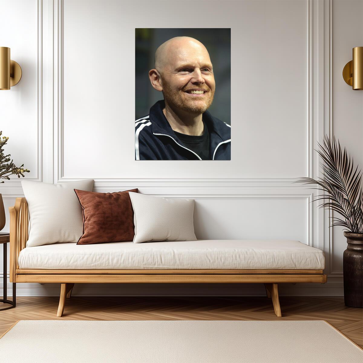 Bill Burr | Podcast Host Art | Funny Poster - Celebrities Poster