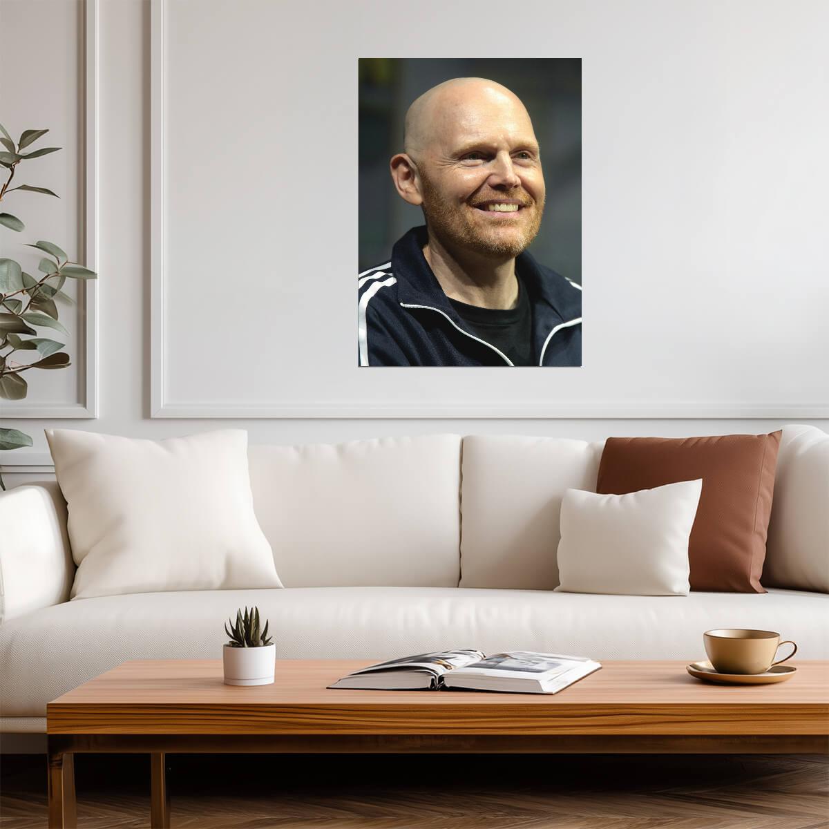 Bill Burr | Podcast Host Art | Funny Poster - Celebrities Poster