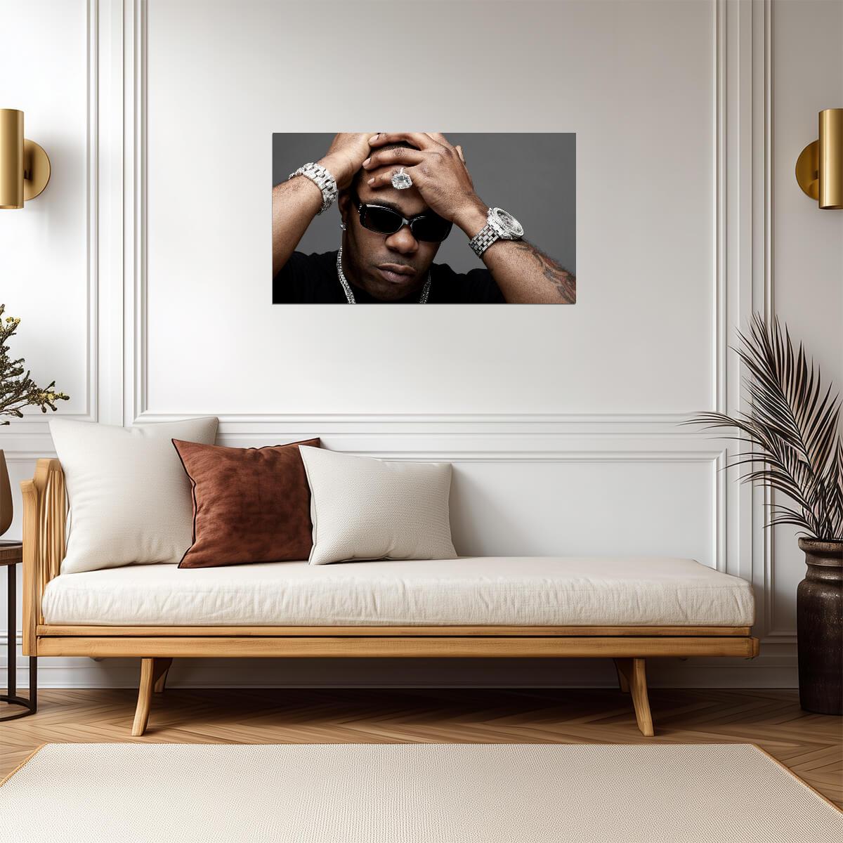 Busta Rhymes | Hip Hop Legend | Rapper Wall Poster - Music Poster