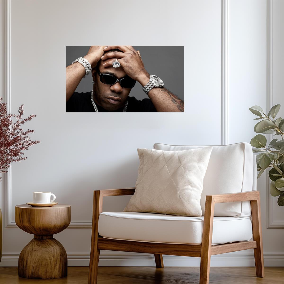 Busta Rhymes | Hip Hop Legend | Rapper Wall Poster - Music Poster