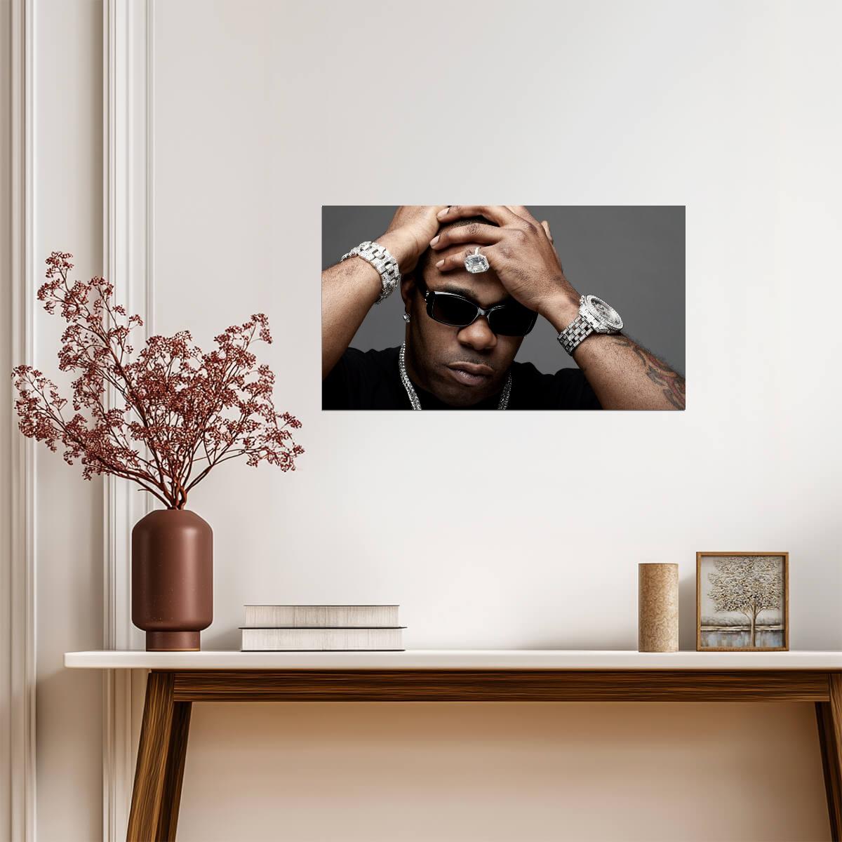 Busta Rhymes | Hip Hop Legend | Rapper Wall Poster - Music Poster