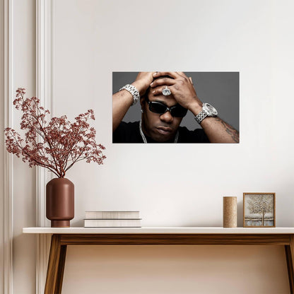 Busta Rhymes | Hip Hop Legend | Rapper Wall Poster - Music Poster