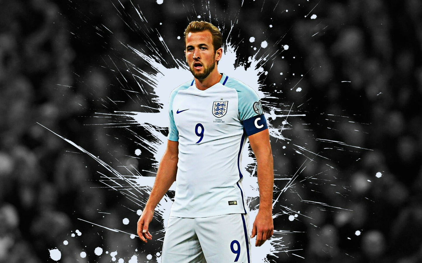 Harry Kane Stylized Art | Soccer Star Poster | England Football Print - Sports Poster
