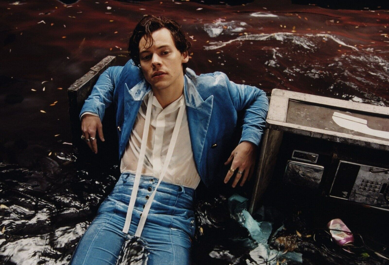 Harry Styles Fine Line | Music Album Art Poster | Aesthetic Room Decor - Music Poster