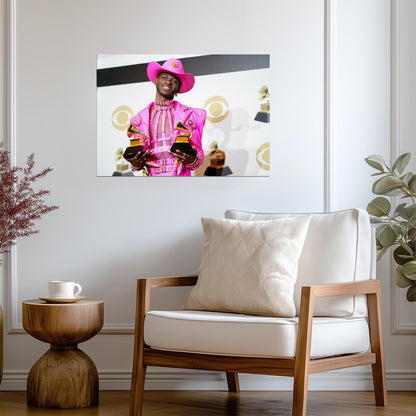 Lil Nas X Wall Art | American Singer Poster - Music Poster