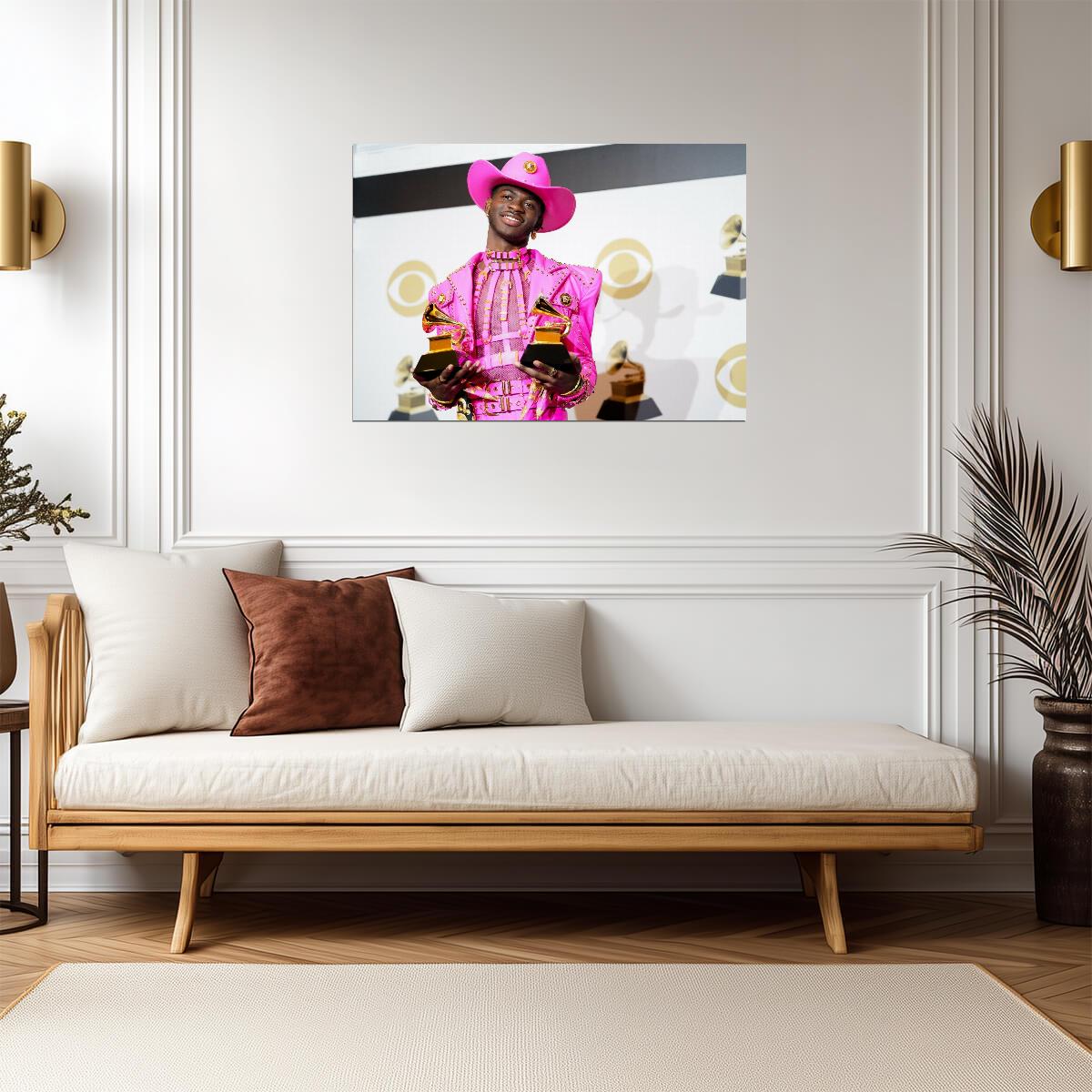 Lil Nas X Wall Art | American Singer Poster - Music Poster