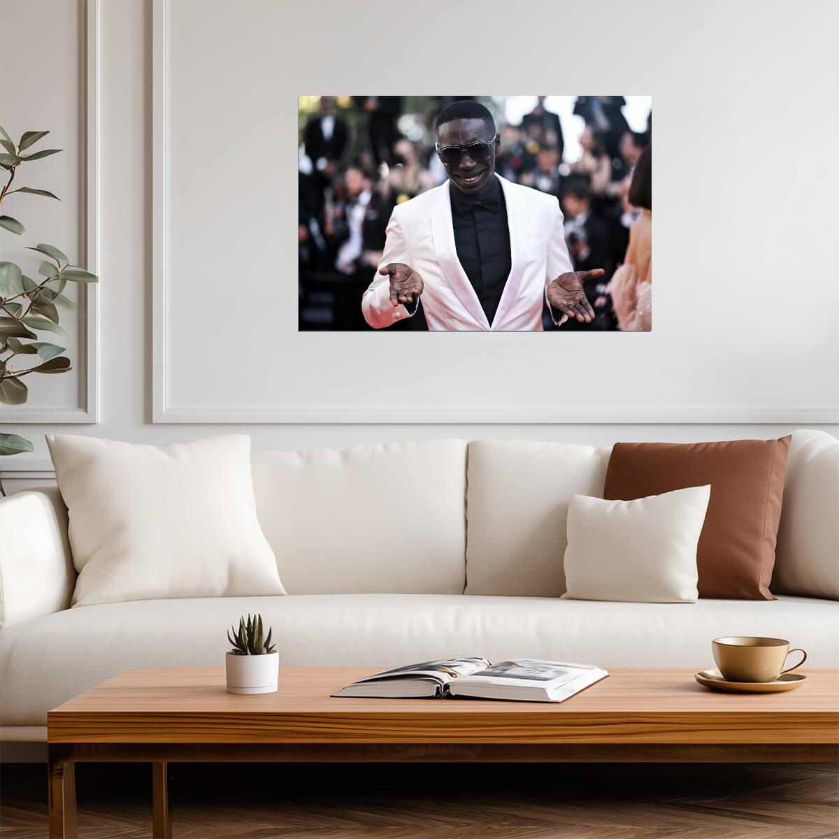 Khaby Lame Print | Wall Art Poster - Celebrities Poster