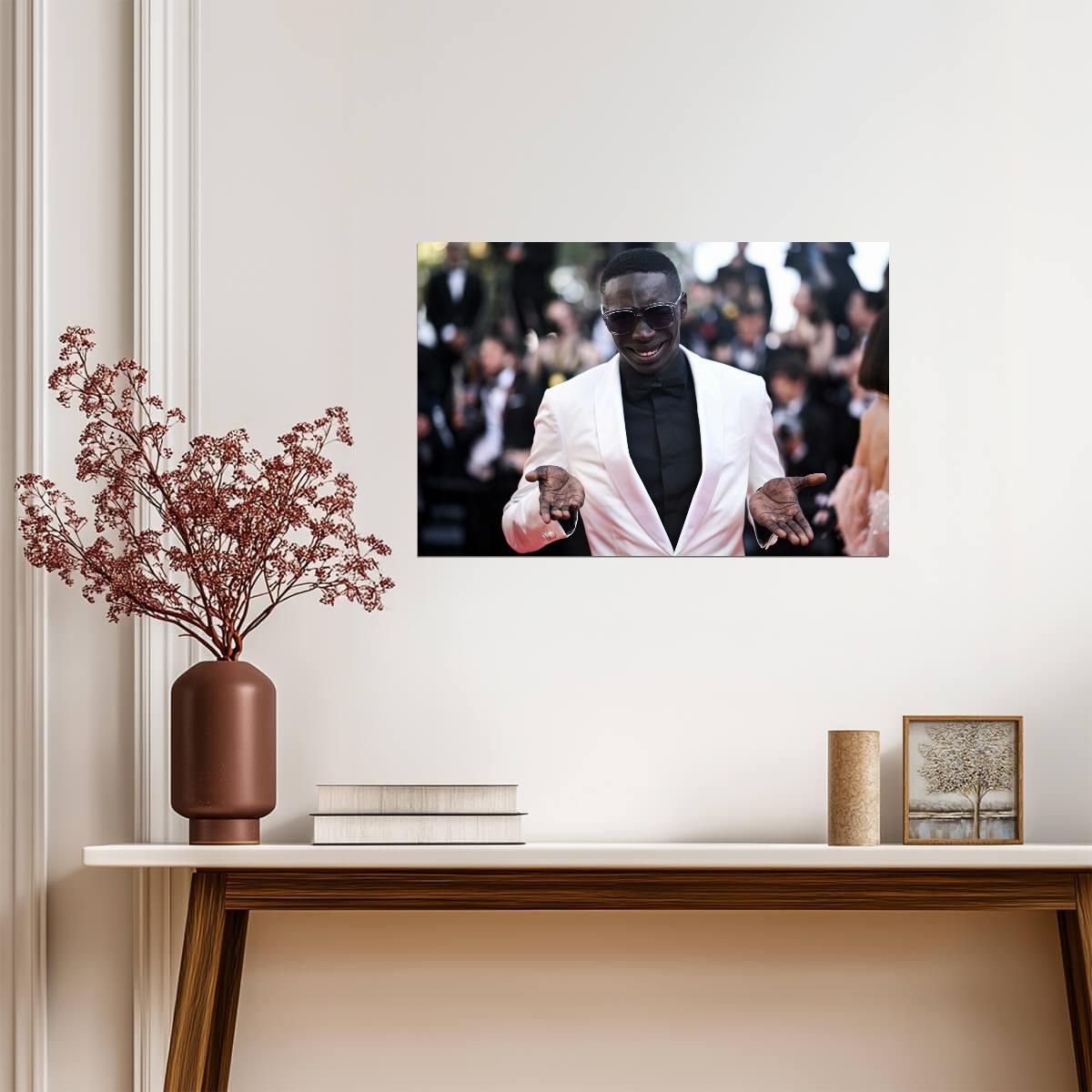 Khaby Lame Print | Wall Art Poster - Celebrities Poster