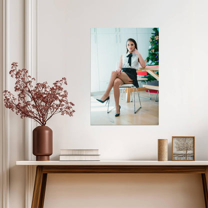 Adriana Chechik Glamour Photoshoot | Celebrity Poster | Sexy Model Wall Art - Celebrities Poster